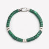 Bracciale Hexagon Malachite