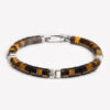 Bracciale Hexagon Occhio di Tigre Frontale