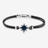 Bracciale cordino Asteria chiuso blu