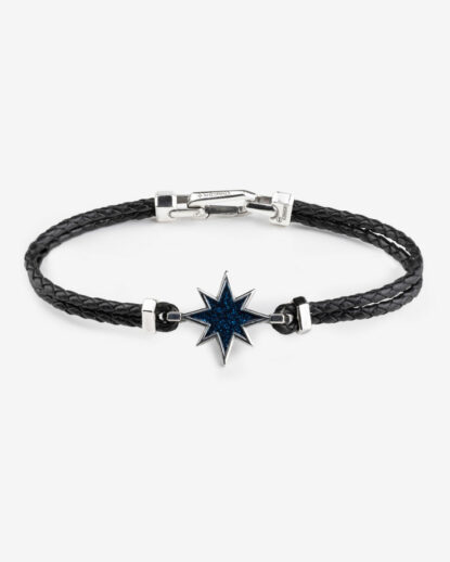 Blue Asteria closed cord bracelet