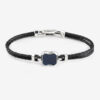 Bracciale cordino kraken chiuso blu