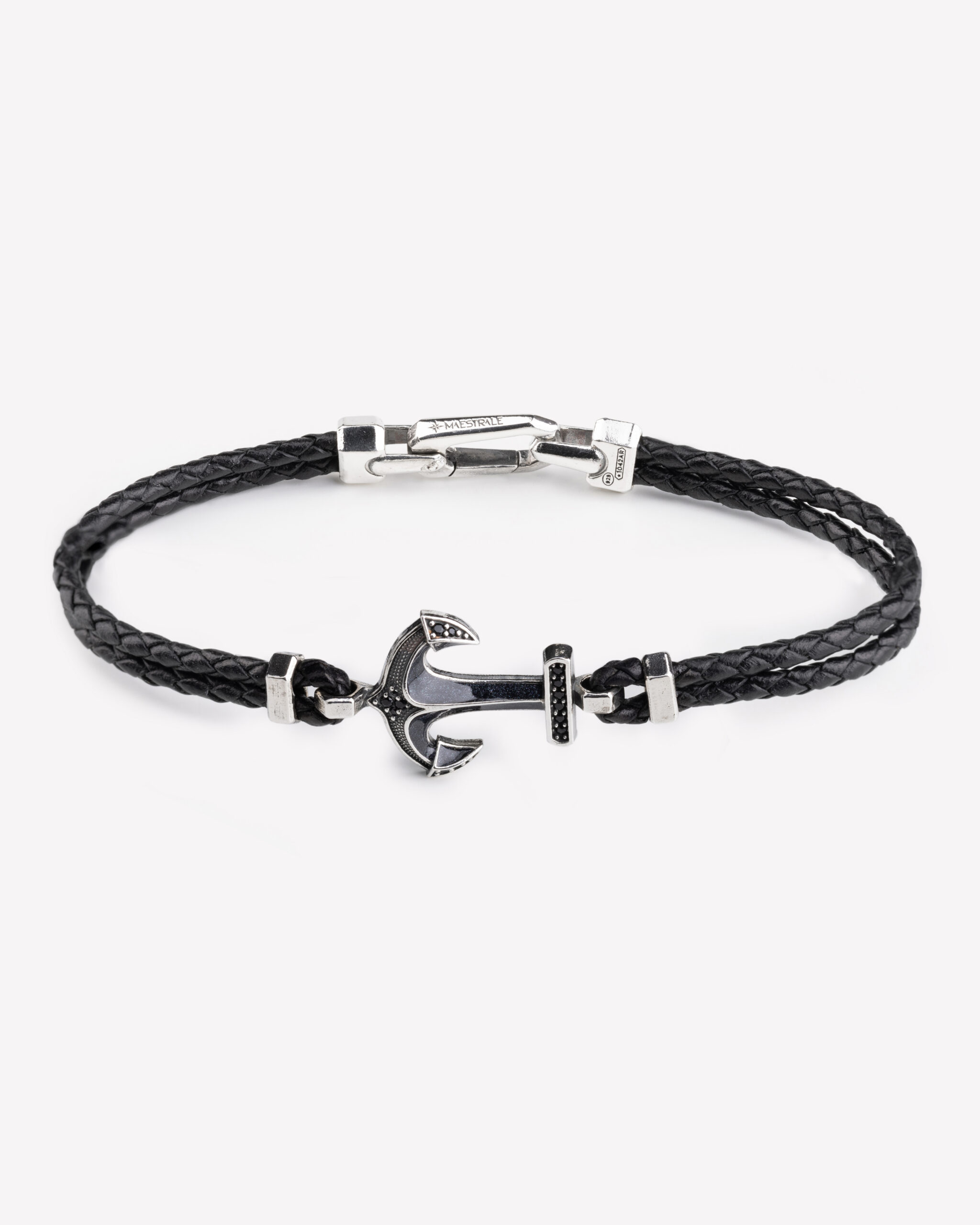 Bracciale cordino ancora